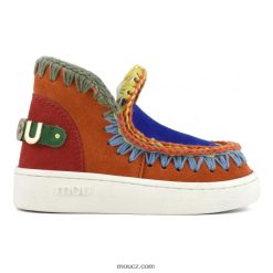 cz Mou děti barevné blokové eskymácké tenisky vícebarevný D4T48P788