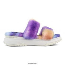 cz Mou ženy běžecká pantofle smíchat fialovou D4T48P509