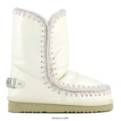 cz Mou ženy eskimo 24 s logem kamínků lakovaná bílá D4T48P319