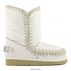 cz Mou ženy eskimo 24 s logem kamínků vosková bílá D4T48P318