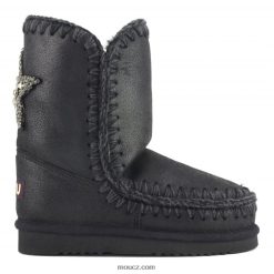 cz Mou ženy eskimo 24 zadní hvězda nášivka prasklá černo/šedá D4T48P366