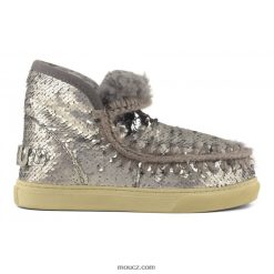 cz Mou ženy eskymácké tenisky 630 flitry gunmetal D4T48P639