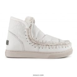 cz Mou ženy eskymácké tenisky vosková bílá D4T48P662