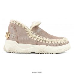 cz Mou ženy eskymácký trenér microglitter mikrotřpytky růžové hnědé D4T48P75