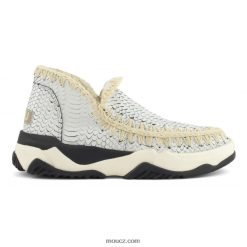 cz Mou ženy eskymácký trenér speciální kůže bílý D4T48P66