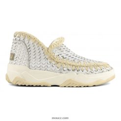 cz Mou ženy eskymácký trenér speciální kůže šupiny řezy bílé D4T48P65