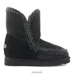 cz Mou ženy eskymácký vnitřní klín krátký Černá D4T48P551