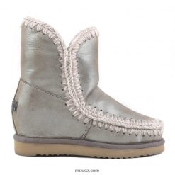 cz Mou ženy eskymácký vnitřní klín krátký mikrotřpytivé sloní šedé D4T48P534