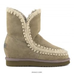 cz Mou ženy eskymácký vnitřní klín krátký sloní šedá D4T48P554