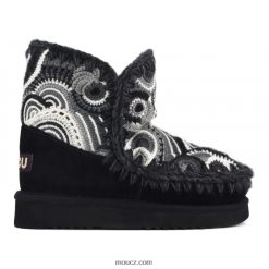 cz Mou ženy eskymák 18 háčkování Černá D4T48P400