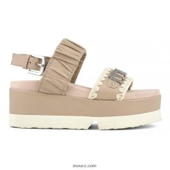 cz Mou ženy japonský dvoupásmový svršek písek D4T48P185