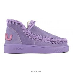 cz Mou ženy jednobarevné třpytivé logo tenisky glicin D4T48P34