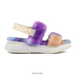 cz Mou ženy jogger slipper zadní popruh smíchat fialovou D4T48P515