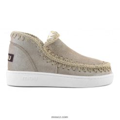 cz Mou ženy letní eskymácké mikroglitrové tenisky mikrotřpytivé sloní šedé D4T48P11