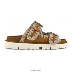 cz Mou ženy nové bio s přezkami koňak D4T48P123