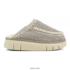 cz Mou ženy odrazit ucpat kudrnatá ovčí kůže sloní šedá D4T48P528