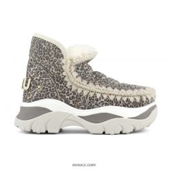cz Mou ženy robustní tenisky eskymák kůže malého geparda D4T48P723