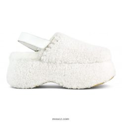 cz Mou ženy robustní závěsná zadní platforma bílý D4T48P714