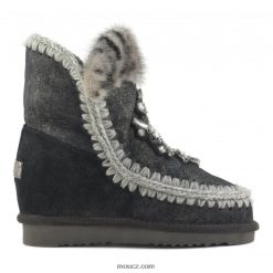 cz Mou ženy vnitřní klínová srdeční nášivka prach černý D4T48P546